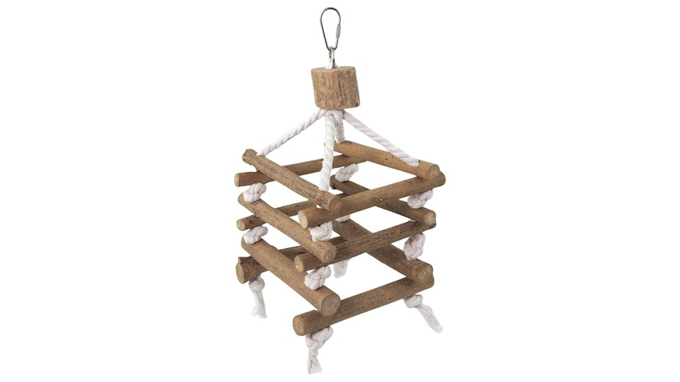 Hračka EP žebřík dřevěný vícestranný 35 cm