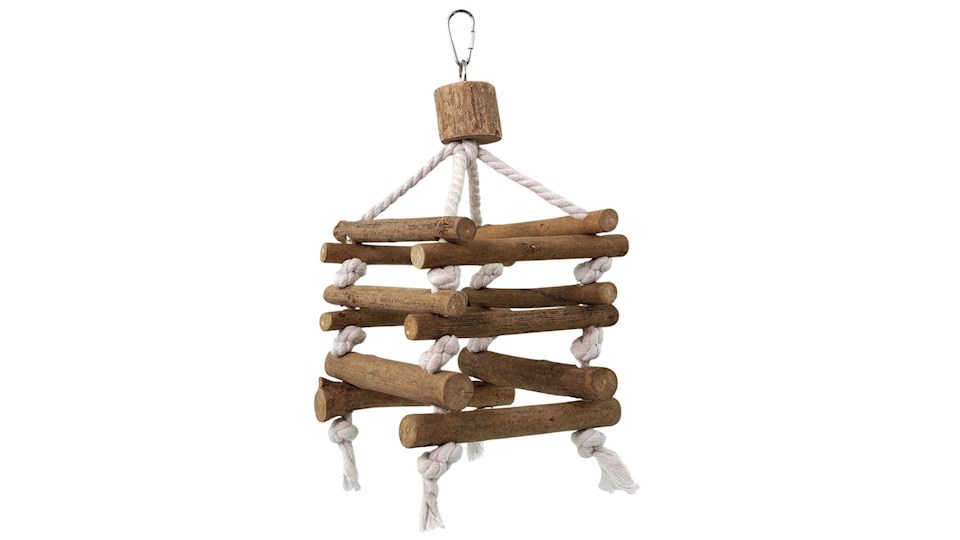 Hračka EP žebřík dřevěný vícestranný 35 cm