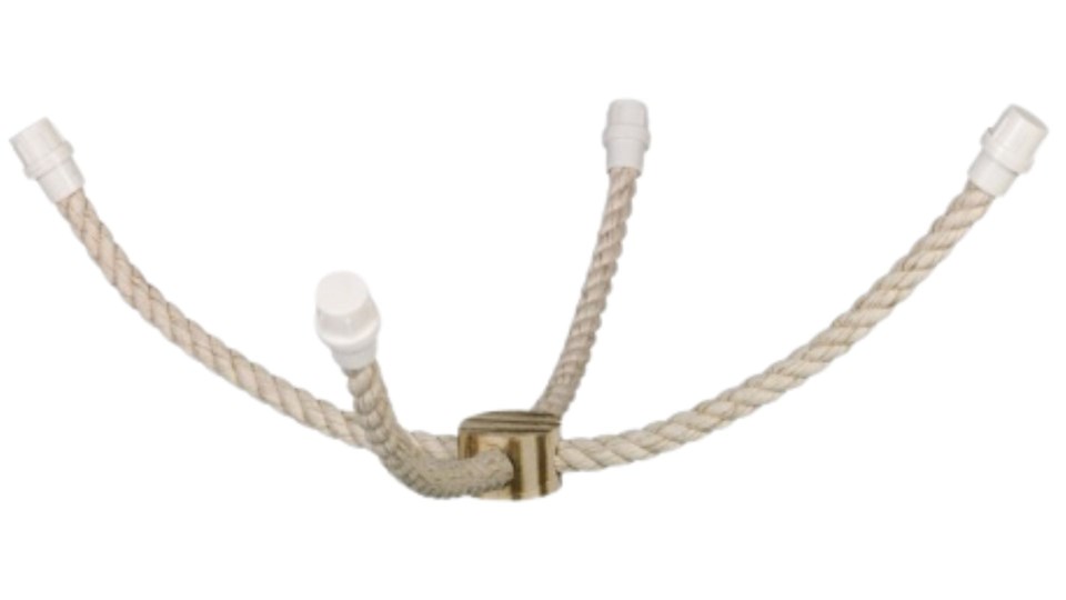 Lanové bidýlko bavlna, sisal 60 x 1,5 cm