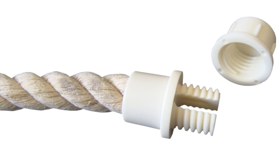 Lanové bidýlko bavlna, sisal 60 x 1,5 cm