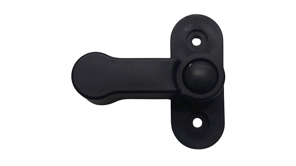 Polohovací západka 6,5x2x1,5 - černá