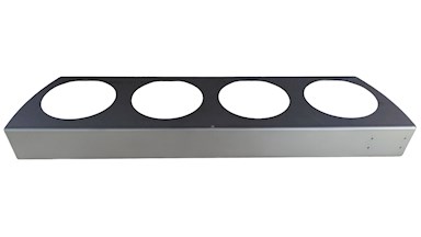 Nerezová základna na 4 misky