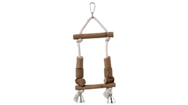 Houpačka EP dřevěná s lanem 32 cm