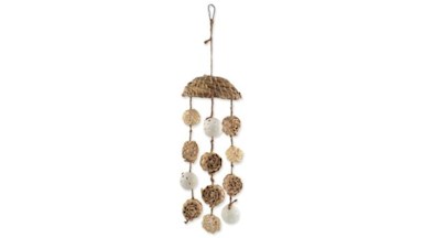 Hračka EP závěsná míčky pod stříškou 30x12 cm