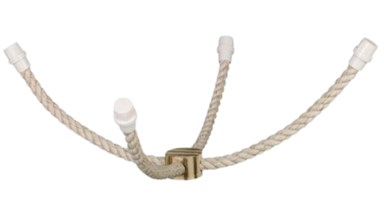 Lanové bidýlko bavlna, sisal 60 x 1,5 cm