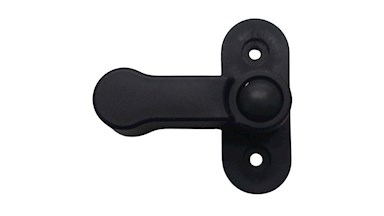 Polohovací západka 6,5x2x1,5 - černá